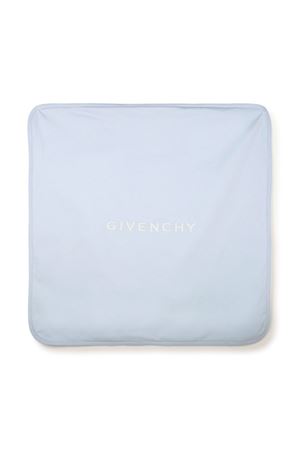 Coperta in cotone blu polvere GIVENCHY KIDS | H30595771